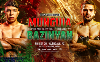 Tijuana titan Jaime Munguia battles unbeaten Erik Bazinyan in super middleweight showdown at Desert Diamond Arena LIVE on ESPN boxrec fight time date tv channel oddschecker