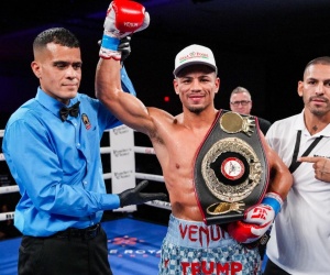 Jamaine Ortiz captures WBA Continental USA super-lightweight title boxrec fight Christian Rubio Mino watch full fight highlights fourth four rounds ko tko knockout wiki teofimo lopez amateur career record pro