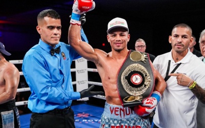 Jamaine Ortiz captures WBA Continental USA super-lightweight title boxrec fight Christian Rubio Mino watch full fight highlights fourth four rounds ko tko knockout wiki teofimo lopez amateur career record pro