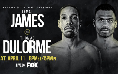 Jamal James vs Thomas Dulorme Interim WBA Welterweight Title