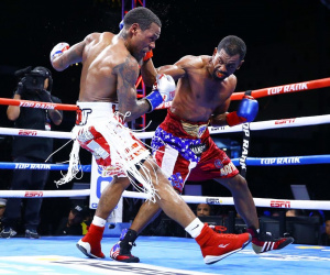 Jamel Herring vs Lamont Roach Jr. WBO junior lightweight title report result