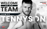World title contender James Tennyson signed with Matchroom Boxing lightweight KO Tevin Farmer