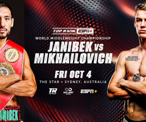 How to watch Janibek Alimkhanuly vs Andrei Mikhailovich fight details who wins oddschecker espn ringwalks predictions preview betting odds bets picks results live