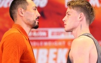 Janibek “Qazaq Style” Alimkhanuly blasts other middleweight champions for not facing him ahead of Andrei Mikhailovich defence boxrec fight time sky sports espn watch