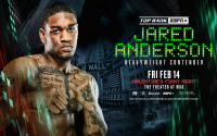February 14 Jared Anderson added to Denys Berinchyk-Keyshawn Davis undercard at The Theater at MSG martin bakole bob arum top rank world rankings how to watch tickets cost