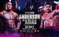 Jared “The Real Big Baby” Anderson set to meet fellow unbeaten heavyweight George Arias in a 10-rounder on Stevenson-Yoshino boxrec fight date time tv channel undercard schedule oddschecker betting odds