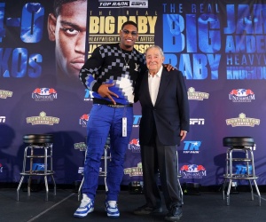 Jared “The Real Big Baby” Anderson announces homecoming battle against Zhan Kossobutskiy toledo Saturday July 1 at Toledo’s Huntington Center boxrec fight date espn time tv channel