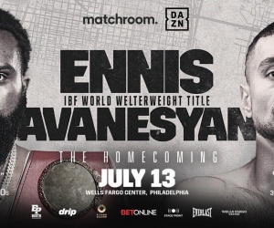Jaron ‘Boots’ Ennis will now defend IBF World Welterweight title against David Avanesyan in Philadelphia on July 13 cody crowley serge ambomo ko knockout watch full fight youtube