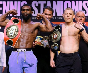 Jaron ‘Boots’ Ennis vs Eimantas Stanionis full fight details - how to watch, weights, running order, ringwalk times, quotes, odds, predictions boxrec results