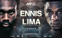 Jaron ‘Boots’ Ennis lands WBA super-welterweight final eliminator against Uisma Lima boxrec fight time date tv channel dazn ibo world title who wins predictions preview