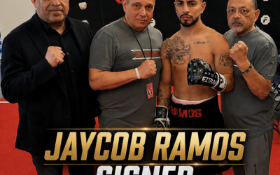 Rising featherweight star Jaycob "The Raging Bull" Ramos signs exclusive management agreement with Boxing VIP Andrew Bocanegra