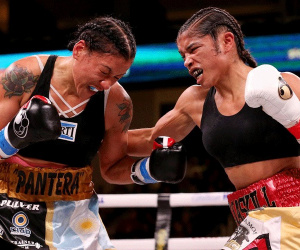 Jessica McCaskill retained WBC super lightweight crown against Erica Farias