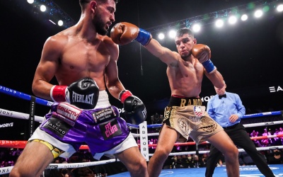 Jesús Ramos vs Joey Spencer Someone's '0' has got to go David “El Bandera Roja’’ Benavídez and Caleb Plant boxrec fight tim date tv channel undercard schedule ringwalks oddschecker