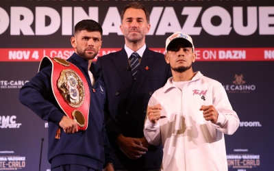 Joe Cordina scores majority decision over Edward Vazquez to retain IBF super-featherweight title boxrec watch full highlights next