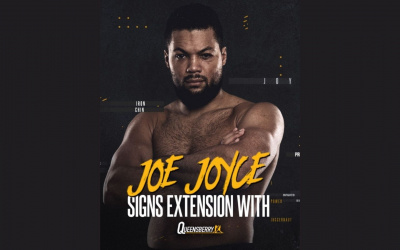 Joe Joyce pens new deal with Queensberry Promotions winner of Joshua-Usyk in 2022 WBO mandatory
