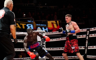 Thunderdome 51 Review: Perth’s Joel Lewis claims title with stunning knockout sam rennie watch full fight highlights australia perth boxing boxers tony tolj manager