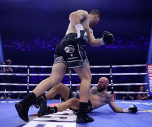 Johnny Fisher destroys 'The Savage' Babic in less than a minute Johnny Fisher defeats  Alen Babic in just 36 seconds boxrec watch full fight highlights youtube