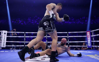 Johnny Fisher destroys 'The Savage' Babic in less than a minute Johnny Fisher defeats  Alen Babic in just 36 seconds boxrec watch full fight highlights youtube