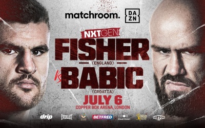 Johnny Fisher accepts tough test against KO artist Alen Babic boxrec wiki how to watch live on dazn predictions bosh romford bull july 6 matchroom boxing