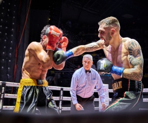 From the net to the ring, former goalkeeper for Juventus FC, Jordan Laruccia, all set for next fight time dtae tony tolj australia perth thunderdome tickets how to watch tv channel boxrec wiki