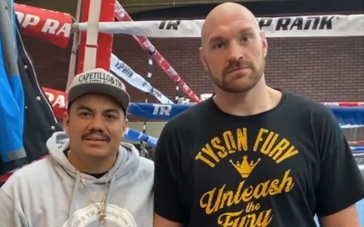 Cutman Jorge Capetillo addresses Tyson Fury training camp rumours oleksandr usyk jai opetaia sparring dropped in johnny nelso concerns media silence blackout carl froch