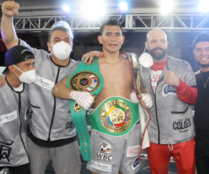Steven “Bang Bang” Butler's comeback spoiled by underdog José de Jesús Macias nabf middleweight title fight report results naba francophone wbc Sadriddin Akhmedov defeated Stephen Danyo watch highlights full fight