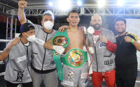 Steven “Bang Bang” Butler's comeback spoiled by underdog José de Jesús Macias nabf middleweight title fight report results naba francophone wbc Sadriddin Akhmedov defeated Stephen Danyo watch highlights full fight