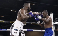 José Kadima snags the WBC Africa Heavyweight Title with spectacular KO Magic at the Palace Herbert Matovu watch full fight highlights one round first ko knockout win victory boxrec wiki tapology world rankings