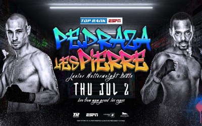 Jose Pedraza vs Mikkel LesPierre to Headline July 2 ESPN Card at MGM Grand