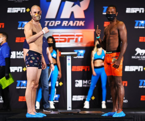 Jose Pedraza vs Mikkel LesPierre official weights and running order