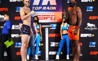 Jose Pedraza vs Mikkel LesPierre official weights and running order