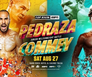 Two former world champions set for Oklahoma showdown oddschecker betting odds latest bets as Jose “Sniper” Pedraza will battle Richard “RC” Commey in 10-round junior welterweight main event