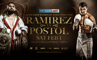 Jose Ramirez vs Viktor Postol cancelled due to Coronavirus in China