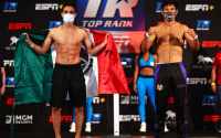 Official weights and running order for Jose Zepeda vs Kendo Castaneda