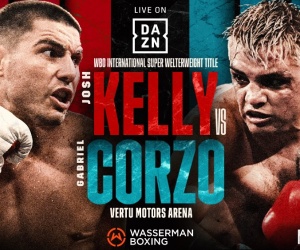 Josh Kelly vs Gabriel Corzo postponed to July 15 after Brit suffers from injury in training fight tickets dazn new date who wins predictions watch kalle sauerland newcastle boxrec