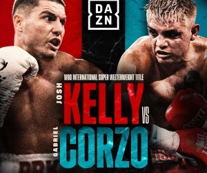 WBO #2 super-welterweight Josh Kelly to face WBO #9 Gabriel Corzo international title vertu motors arena June 24 in Newcastle wasserman kalle sauerland boxrec world rankings oddschecker