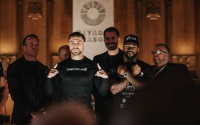 Josh Kelly and Ishmael Davis preview their middleweight showdown on Joshua-Dubois card boxrec fight time date tv channel how to watch ringwalks oddschecker betting odds