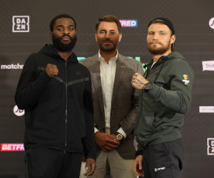Joshua Buatsi confident he has covered all angles in training and Ricards Bolotniks calls for a war who wins and why watch live steam links press quotes media