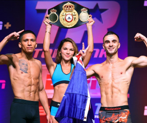 The Trilogy: Joshua Franco vs. Andrew Moloney 3 official weights, ringwalk times and running order