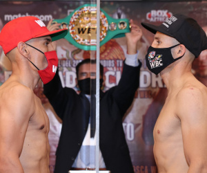 Juan Francisco Estrada vs Carlos Cuadras official weights and running order