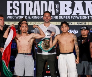 Juan Francisco Estrada vs Jesse Rodriguez weigh-in results and fight schedule oddschecker betting odds bets predictions fight preview wbc