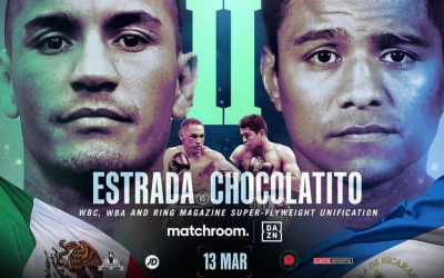 Juan Estrada vs Roman Chocolatito Gonzalez 2- Live coverage of super-flyweight clash and results from Texas, Boxrec, Ring Magazine, WBC, DAZN, Highlights