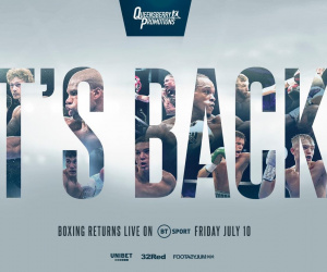 Frank Warren confirms return of live boxing by announcing three British title fights from July 10