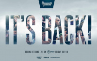 Frank Warren confirms return of live boxing by announcing three British title fights from July 10