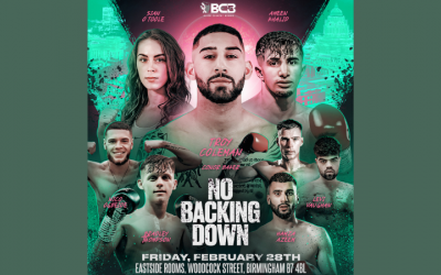 No Backing Down Middleweight champ Troy Coleman headlines BCB Promotions show in February tickets boxrec wiki fight time date tv channel australia