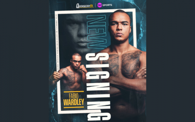 British and Commonwealth heavyweight champ Fabio Wardley signs with Frank Warren ahead of Frazer Clarke rematch