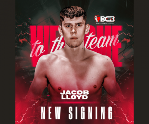 Cruiserweight debutant Jacob Lloyd signs with BCB Promotions boxrec fight details tickets March 28th Dudley Town Hall errol johnson Bright Star Boxing Academy trainer coach Mitch Roberts