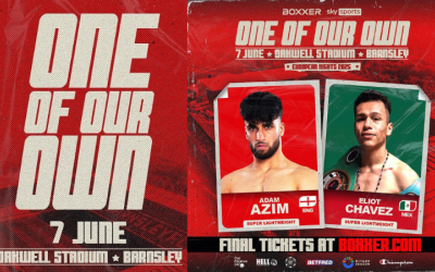 Adam Azim will fight Mexican Chavez on June 7 eliot boxrec harlem eubank fight highlights wiki watch full oddschecker betting odds youtube results reports beeting odds
