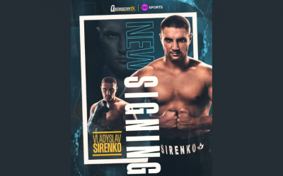 Frank Warren signs 21-0 heavyweight Vladyslav Sirenko ukraine ukrainian boxrec watch full fight highlights amateur career professional record
