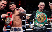 Former world champs Joe Cordina and Skye Nicolson added to Catterall-Eubank card pat brown wiki boxrec manchester how to watch fight highlights dazn